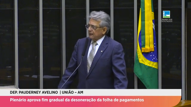 Plenário aprova fim gradual da desoneração da folha de pagamentos