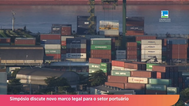 Simpósio discute marco legal para o setor portuário