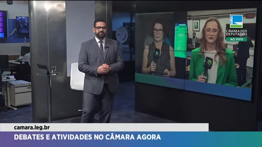 Câmara Agora - Um panorama das principais atividades e debates da Câmara