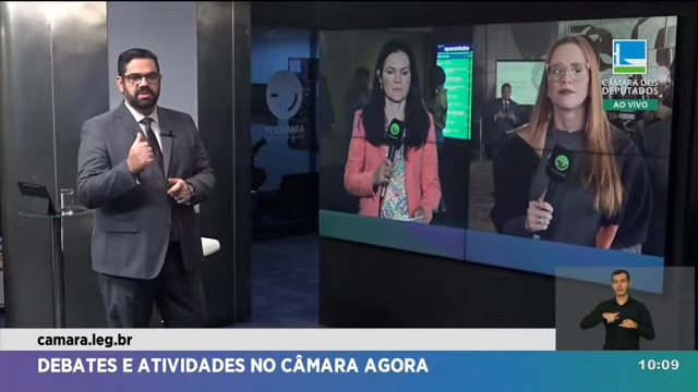 Câmara Agora - Um panorama das principais atividades e debates da Câmara