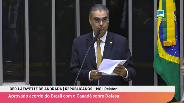 Acordo do Brasil com o Canadá sobre Defesa é aprovado