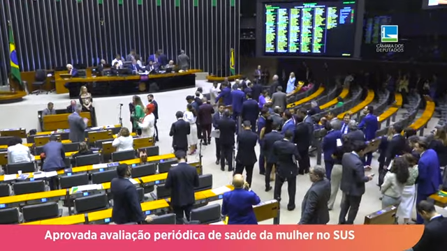 Câmara aprova: créditos de carbono para agricultores na produção de biodiesel e Campanha de Avaliação da Saúde da Mulher no SUS