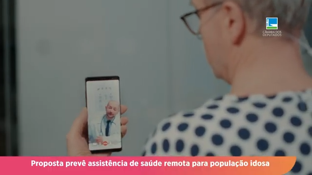 Assistência de saúde remota para população idosa é prevista em proposta