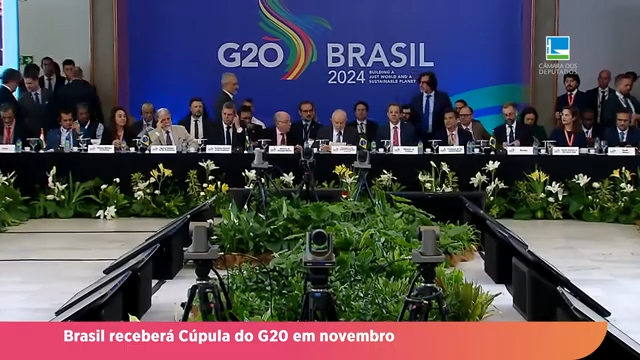 Brasil receberá Cúpula do G20 em novembro