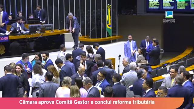 Câmara conclui votação de projeto que regulamenta a reforma tributária