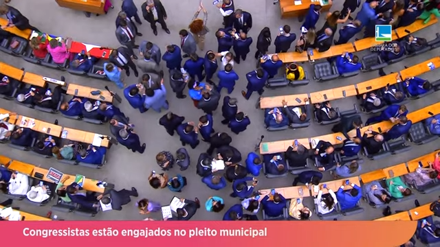 Congressistas estão engajados nas eleições municipais