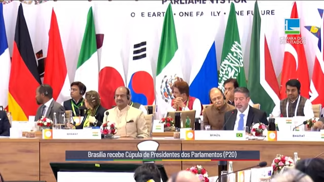 Direto da Câmara - Congresso Nacional sediará a 10ª Cúpula de Presidentes dos Parlamentos do G20