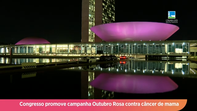 Congresso promove campanha Outubro Rosa contra câncer de mama