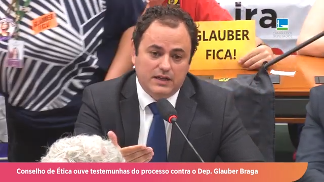 Conselho de Ética ouve três testemunhas do processo contra Glauber Braga