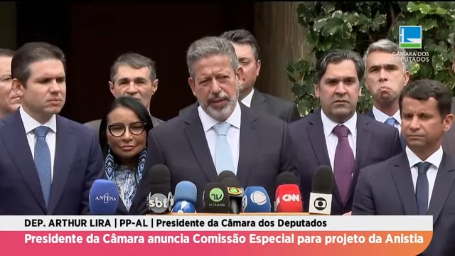 Direto da Câmara - Lira cria Comissão Especial para analisar projeto que anistia presos do 8 de janeiro