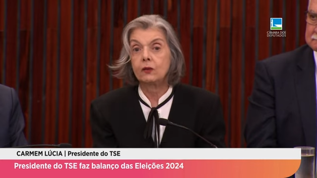Presidente do TSE faz balanço das Eleições 2024