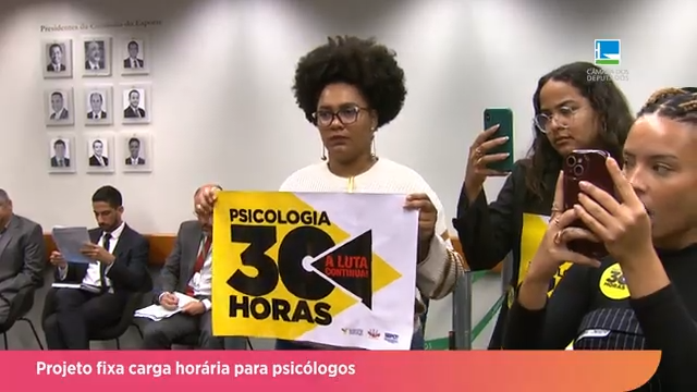 Projeto fixa carga horária para psicólogos em 30h semanais