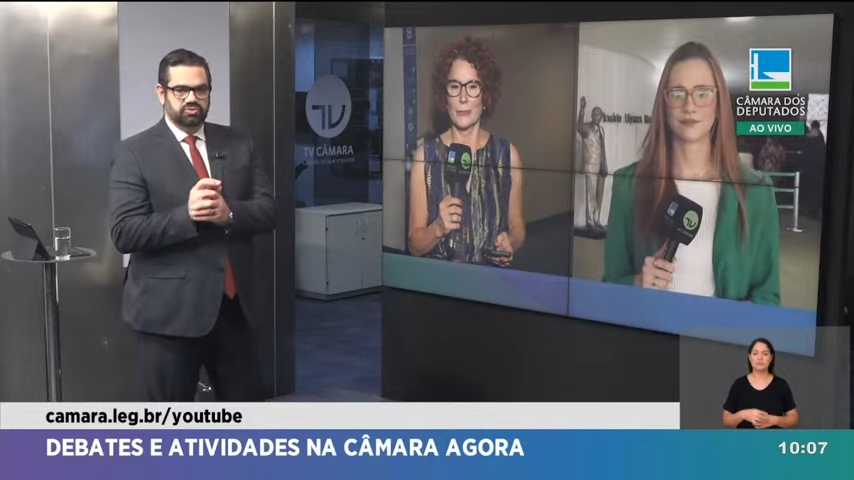 Câmara Agora - Um panorama das principais atividades e debates da Câmara