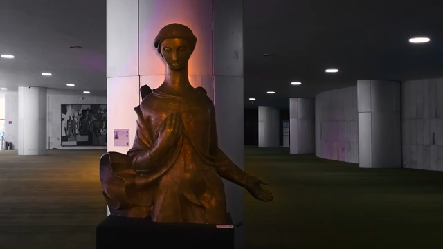 Cultura na Câmara - O "Anjo" de Alfredo Ceschiatti