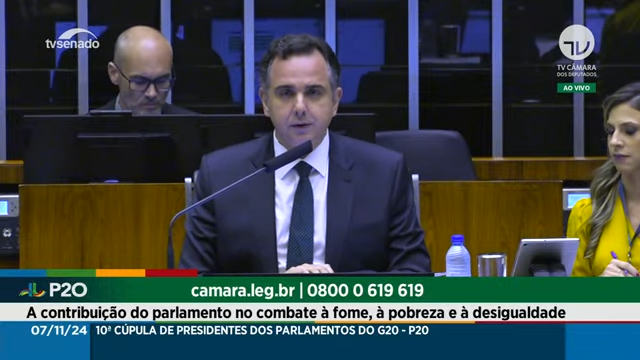 1ª Sessão plenária de trabalho do P20: O combate à fome e enfrentamento da crise ambiental