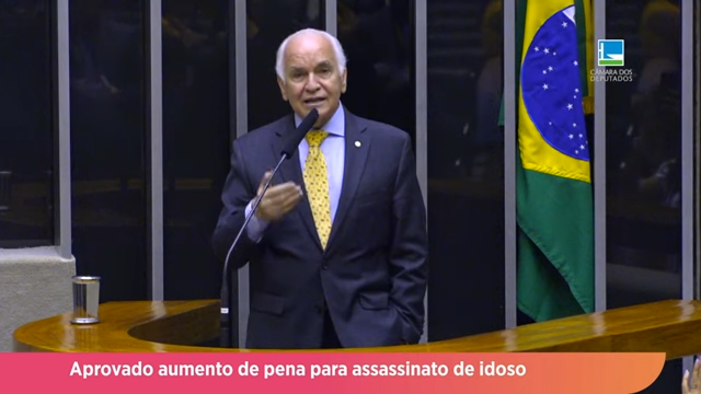 Aprovado aumento de pena para assassinato de idoso