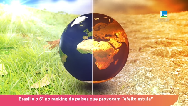 Brasil é o 6º no ranking de países que provocam "efeito estufa"