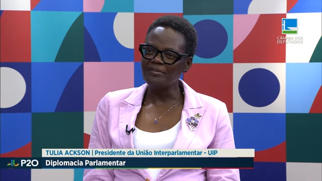 P20 Entrevista: Tulia Ackson fala sobre diplomacia parlamentar