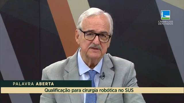 Pedro Westphalen fala sobre a Qualificação para cirurgia robótica no SUS