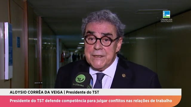 Presidente do TST defende competência para julgar conflitos nas relações de trabalho