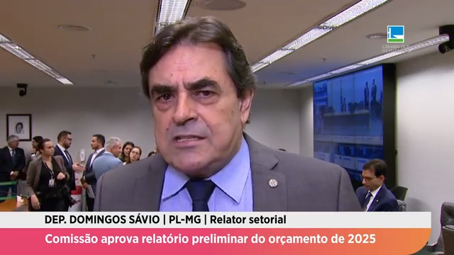Relatório preliminar do orçamento de 2025 foi aprovado