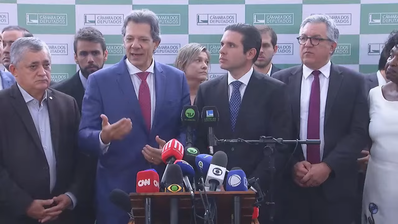 Motta e Haddad discutem prioridades da agenda econômica