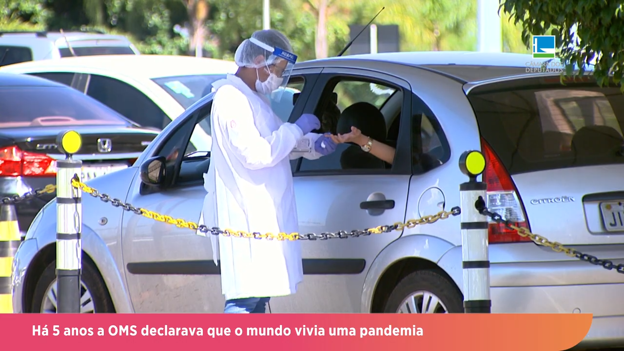 Há 5 anos a OMS declarava que o mundo vivia uma pandemia