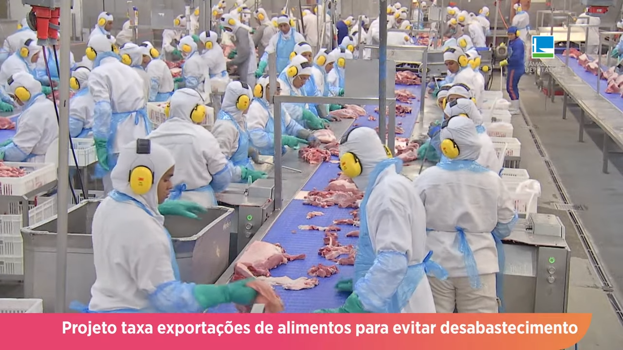 Projeto taxa exportações de alimentos para evitar desabastecimento