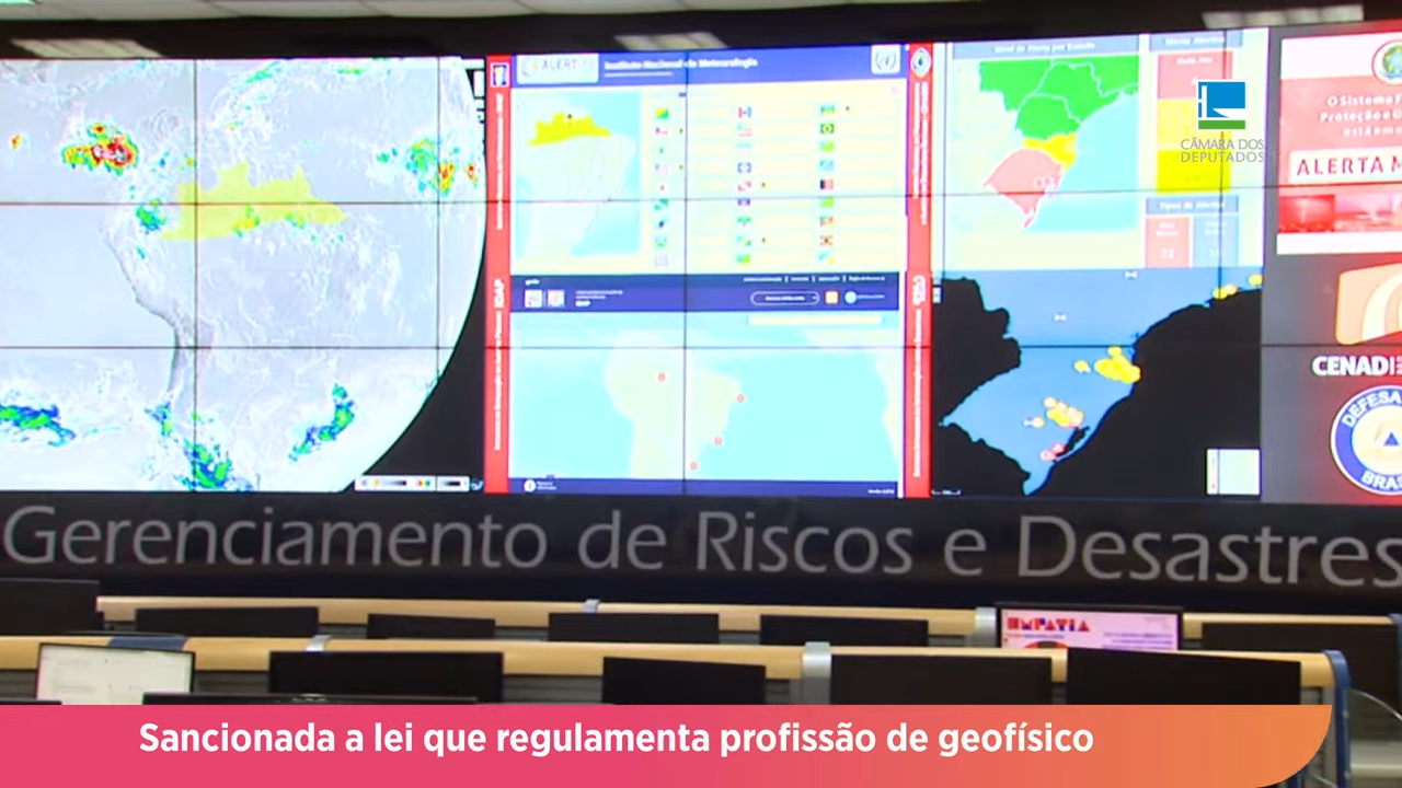 Sancionada lei que regulamenta a profissão de geofísico