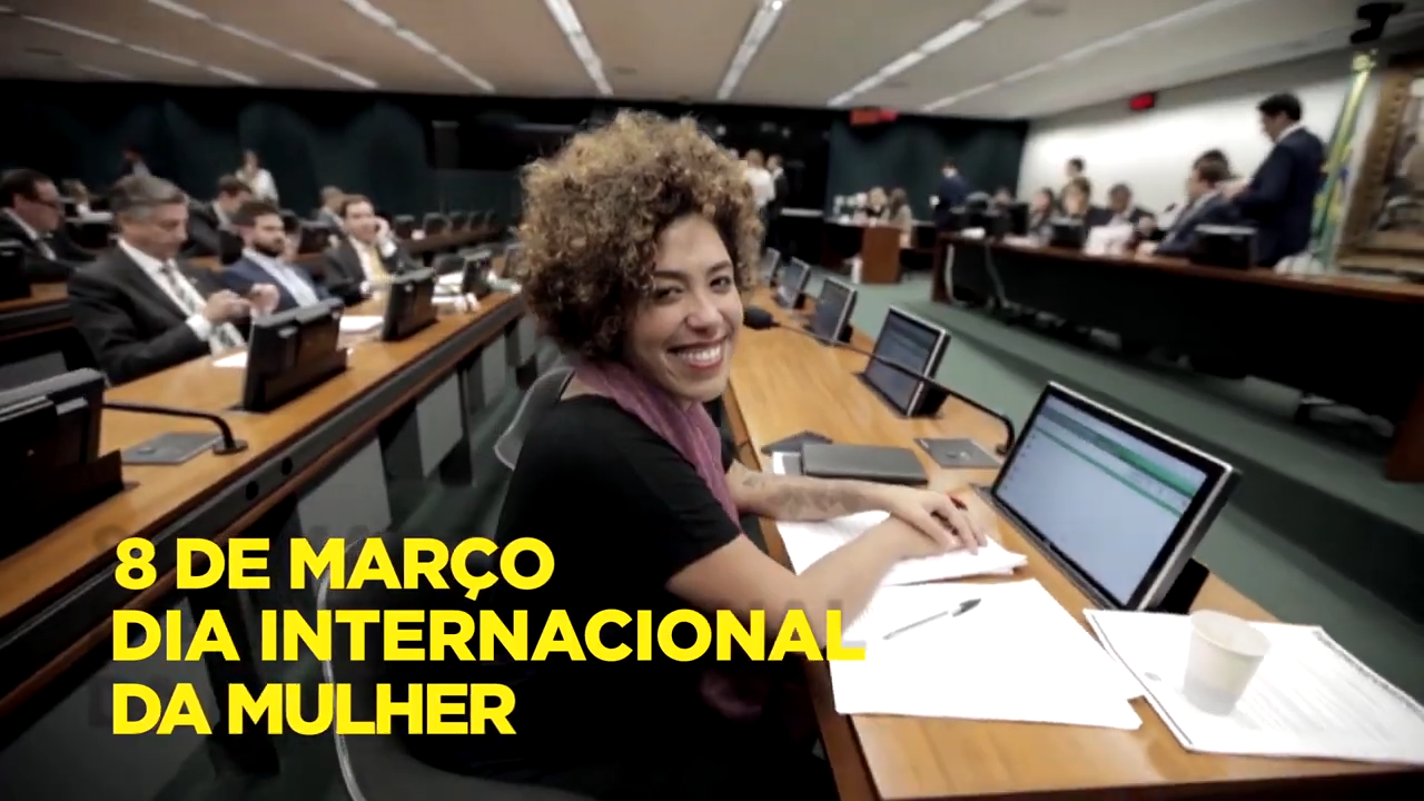 Na Câmara dos Deputados todo dia é dia da mulher