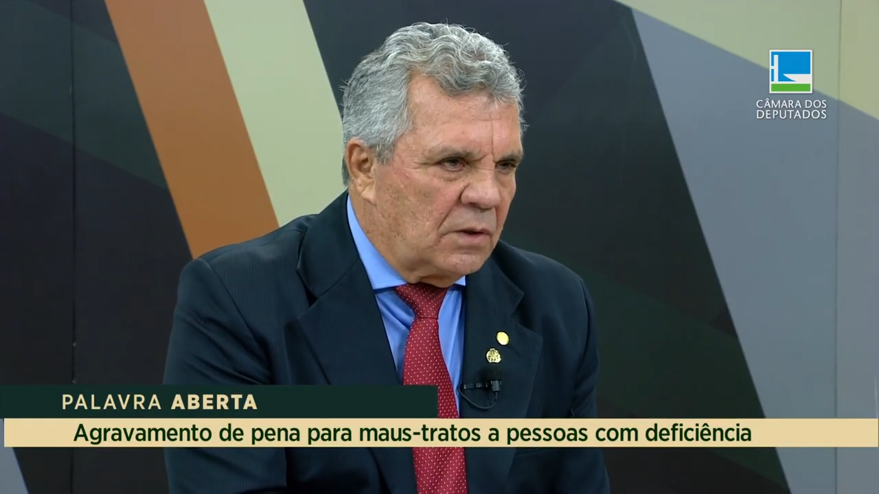 Alberto Fraga defende agravamento de pena para maus-tratos a pessoas com deficiência