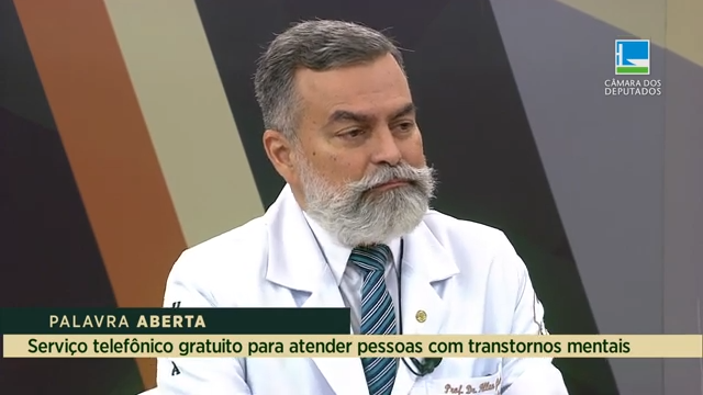 Allan Garcês detalha serviço telefônico voltado a pessoas com transtornos mentais