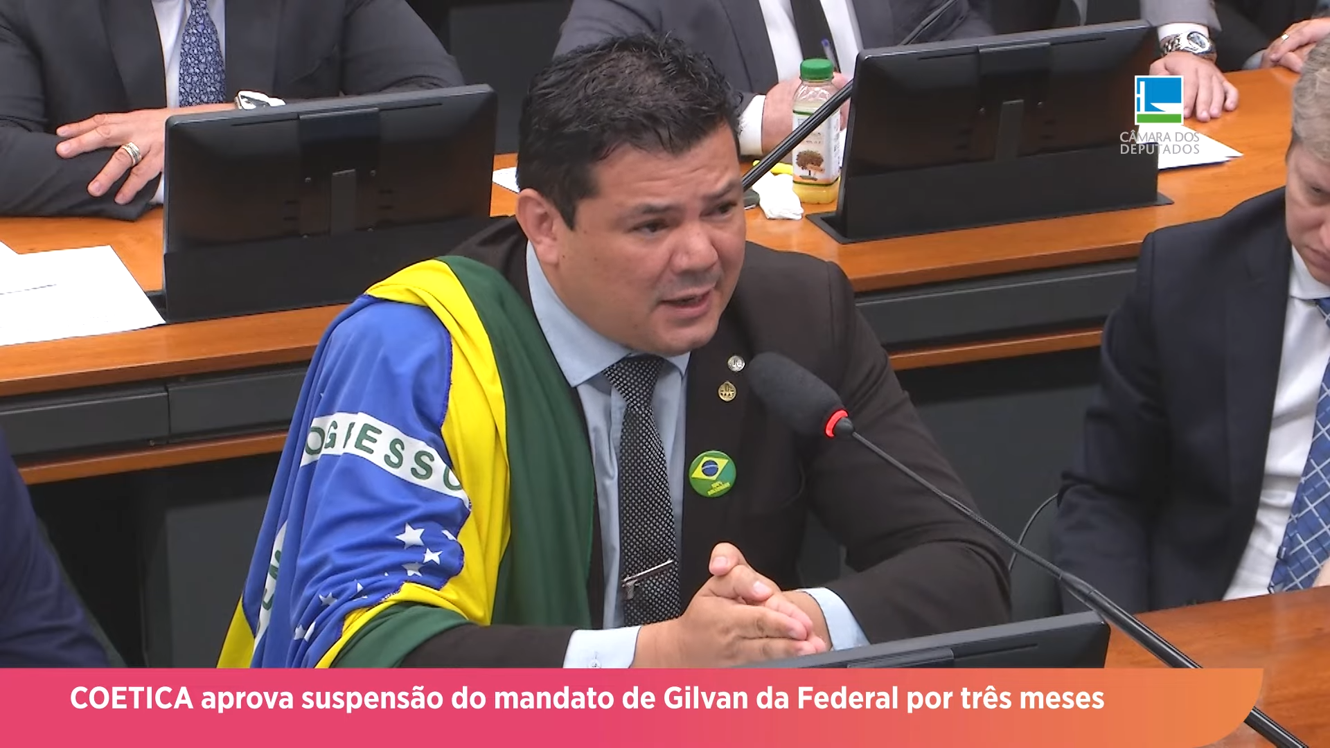 Conselho de Ética aprova suspensão do mandato do deputado Gilvan por três meses
