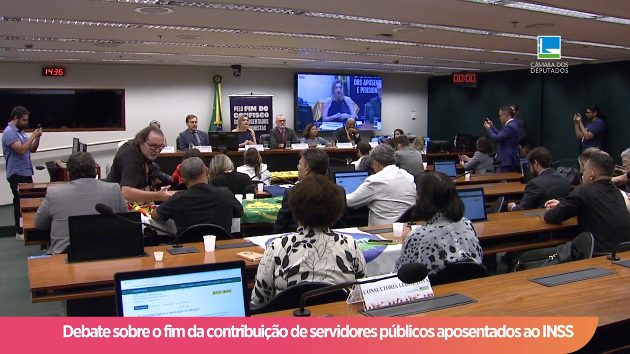 Fim da contribuição de servidores públicos aposentados é debatido na Câmara