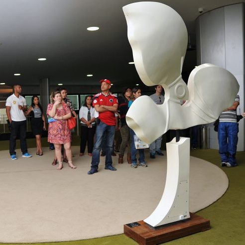 Turismo - Brasil - Brasília visitação Congresso Nacional Câmara deputados cívico turistas