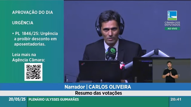 Plenário - Resumo do dia 20/5 - Veja como foi