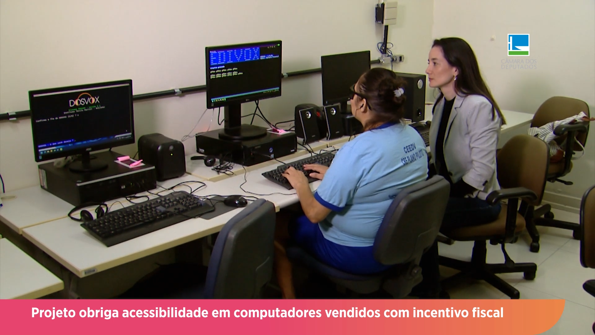 Projeto obriga acessibilidade em computadores vendidos com incentivo fiscal
