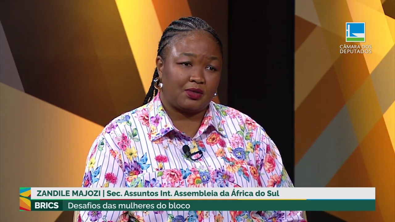 BRICS Entrevista: Zandile Majozi, da África do Sul, comenta desafios das mulheres do bloco
