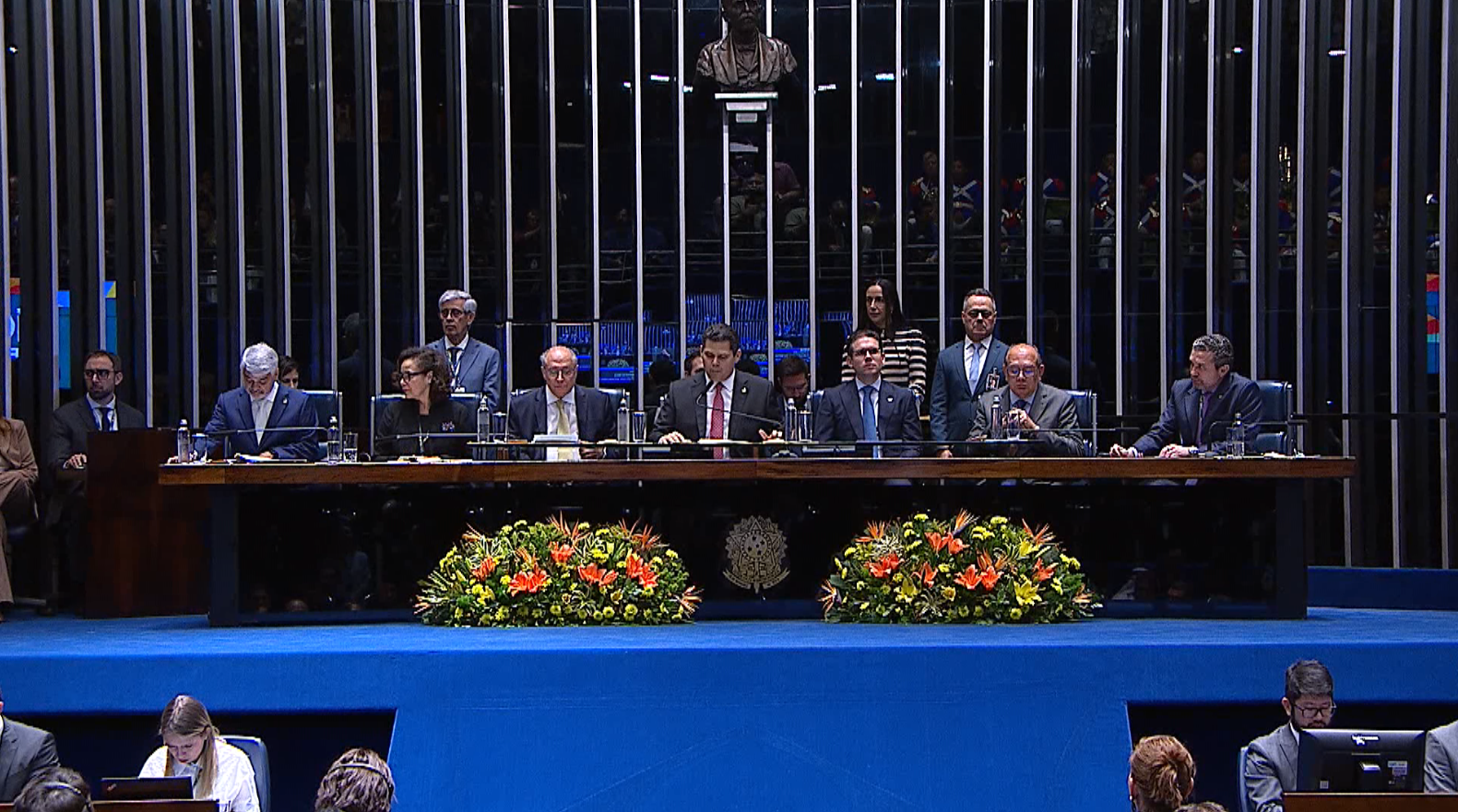 Cerimônia de abertura do 11° Fórum Parlamentar do BRICS