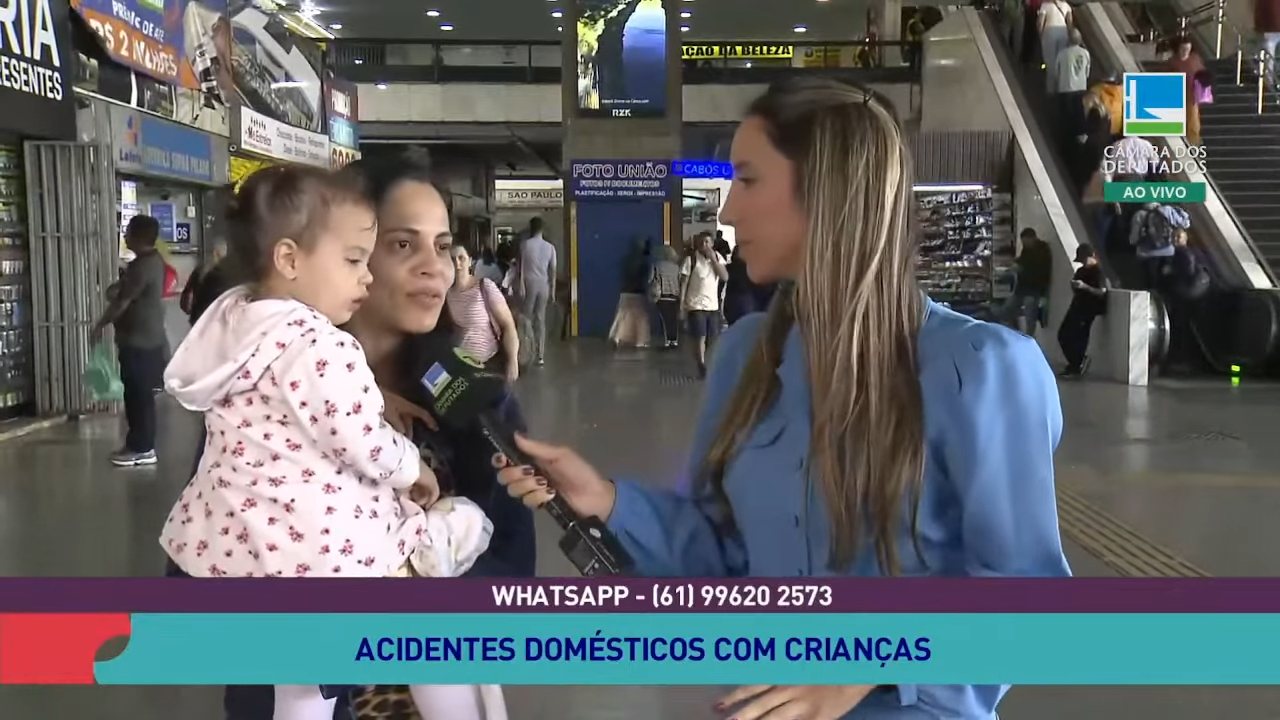 Participação Popular | Acidentes domésticos com crianças