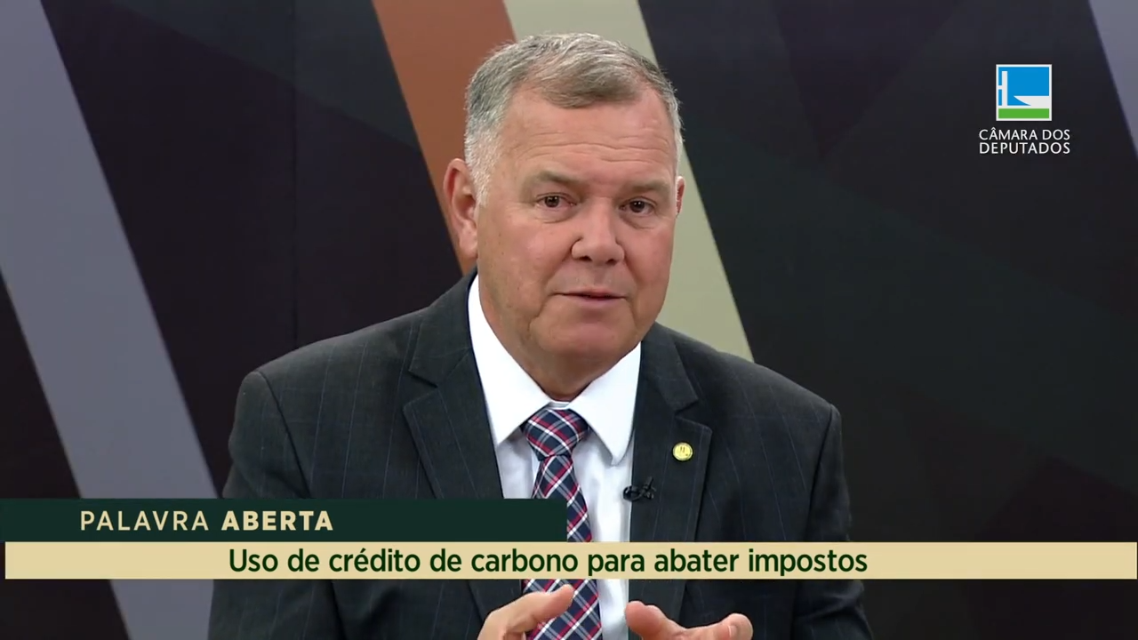 Lúcio Mosquini defende uso de crédito de carbono para reduzir impostos