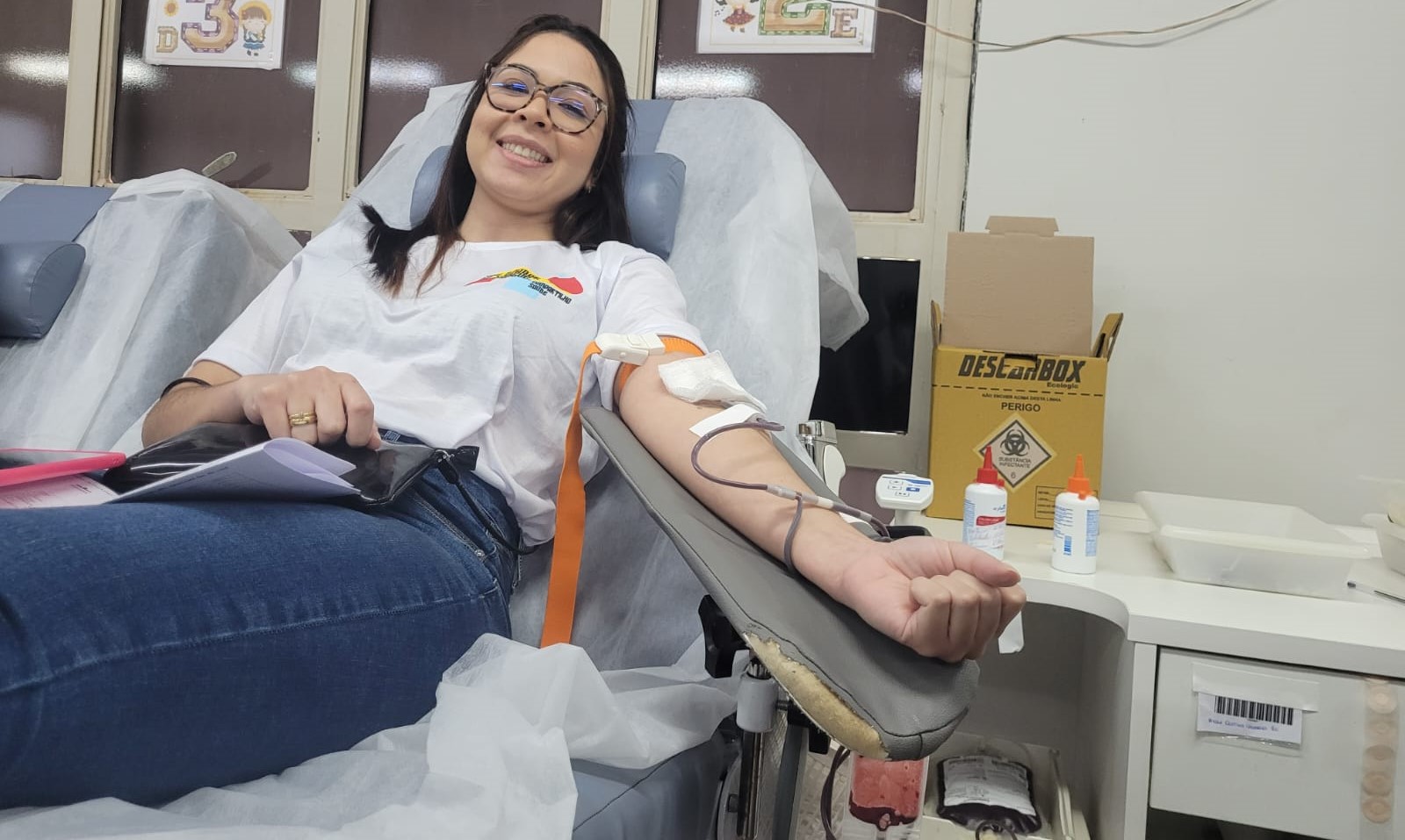 Doação de sangue - parte 1