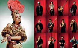 Carmen Miranda viva em variadas gerações