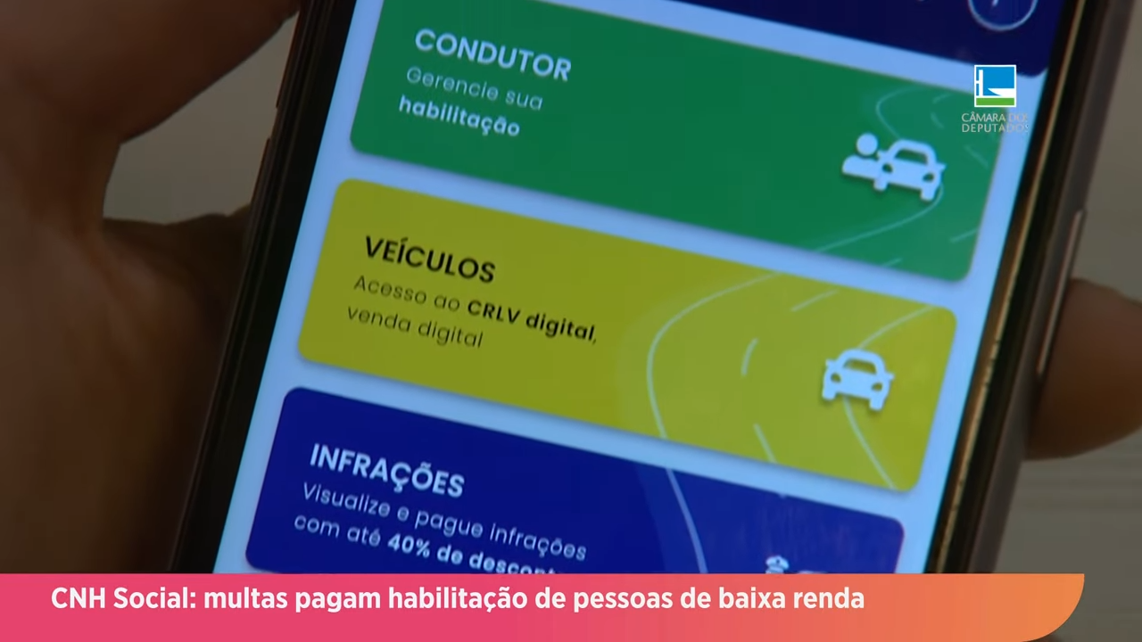 CNH Social: multas pagam habilitação de pessoas de baixa renda