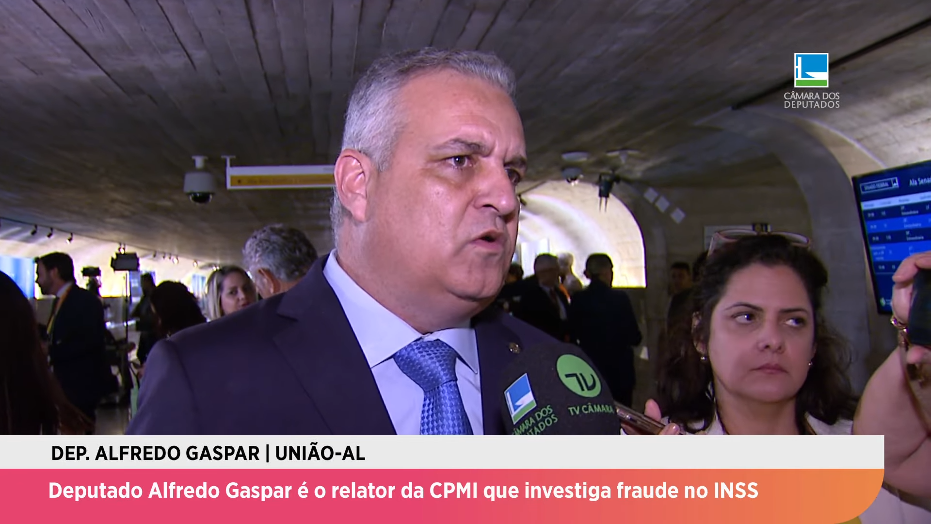 Deputado Alfredo Gaspar é o relator da CPMI que investiga fraude no INSS
