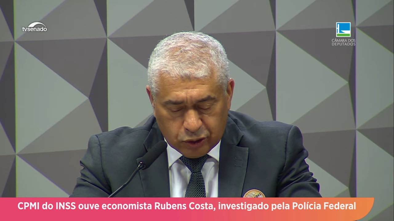 CPMI do INSS ouve economista Rubens Costa, investigado pela Polícia Federal