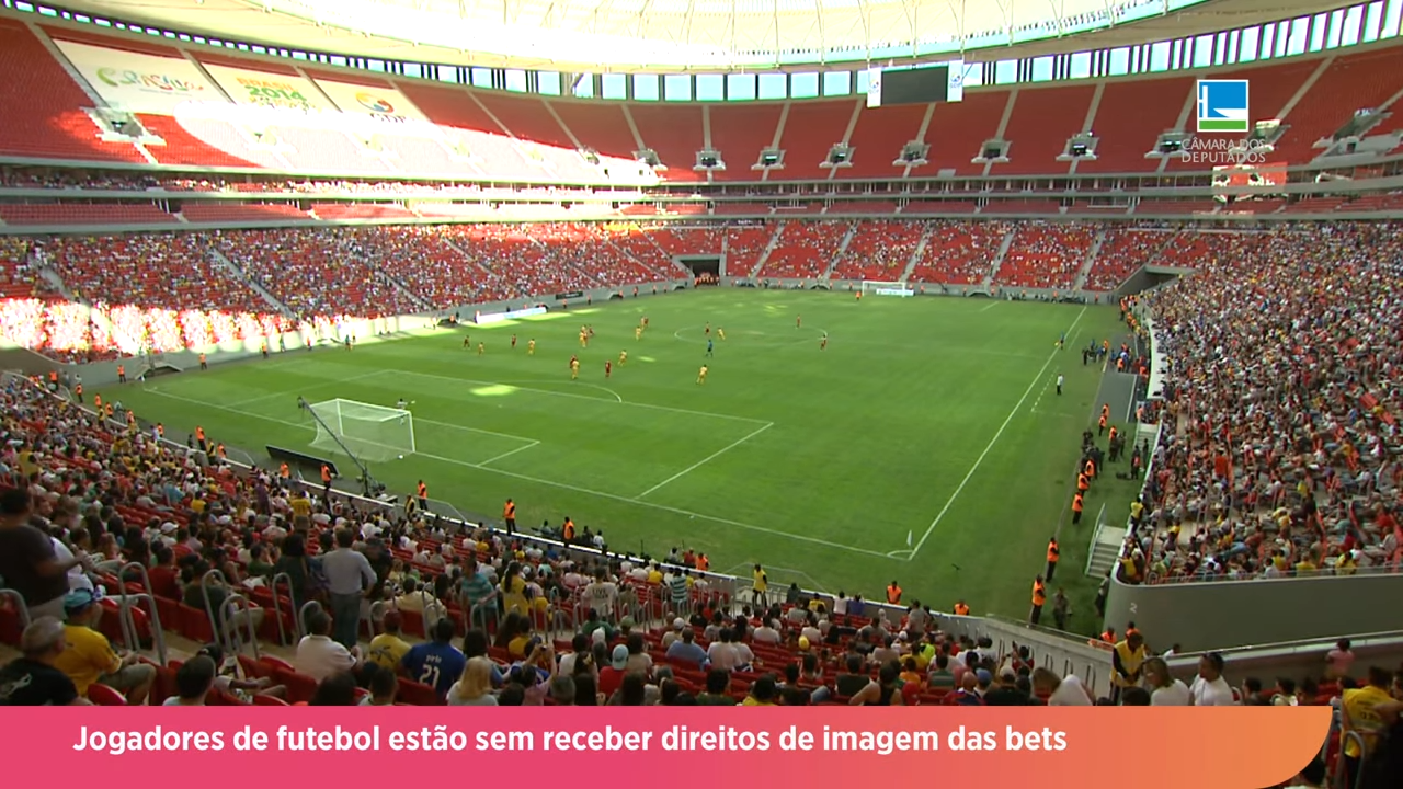 Jogadores de futebol estão sem receber direitos de imagem das bets