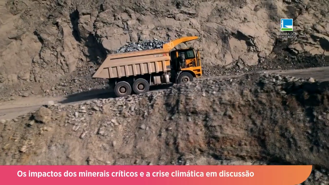 Os impactos dos minerais críticos e a crise climática em discussão