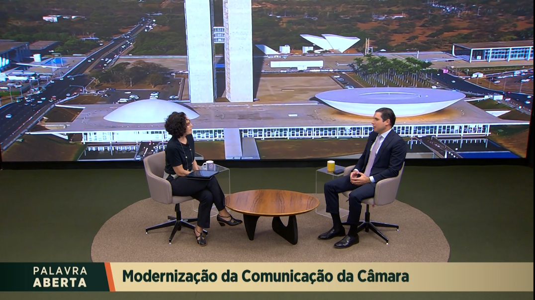 Presidente Hugo Motta anuncia modernização na comunicação da Câmara