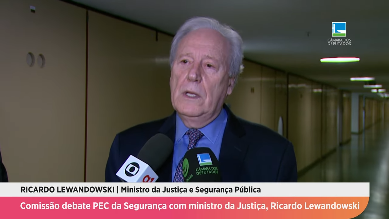 PEC da Segurança Pública é debatida em comissão com o ministro da Justiça, Lewandowski